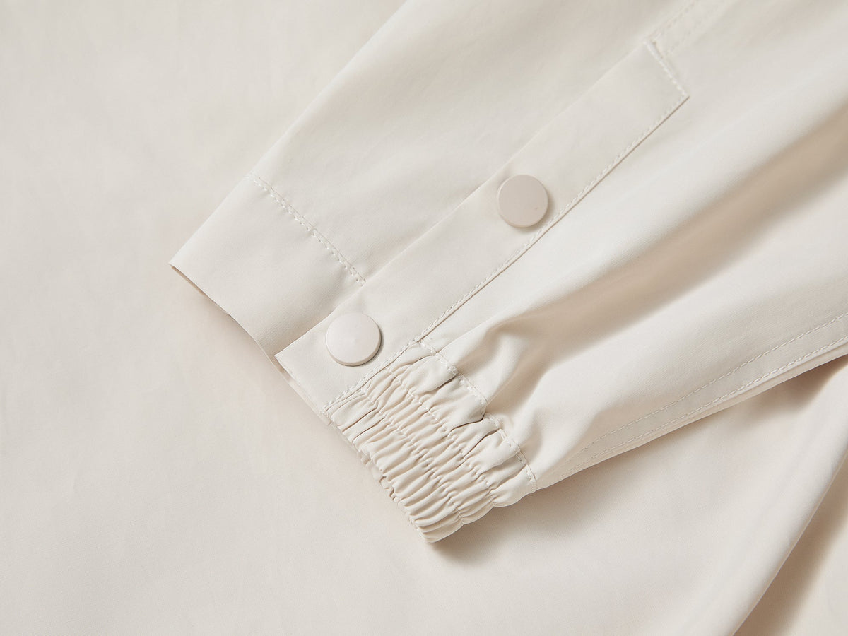 Sonia | Chaqueta Utility Oversize de Manga Corta