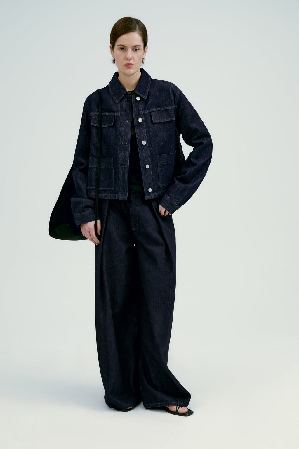 Alicia | Cazadora Vaquera de Corte Oversize