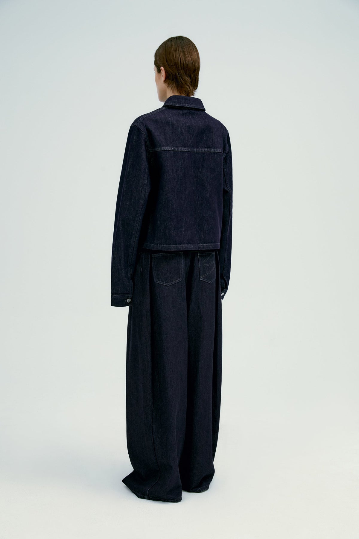 Alicia | Cazadora Vaquera de Corte Oversize