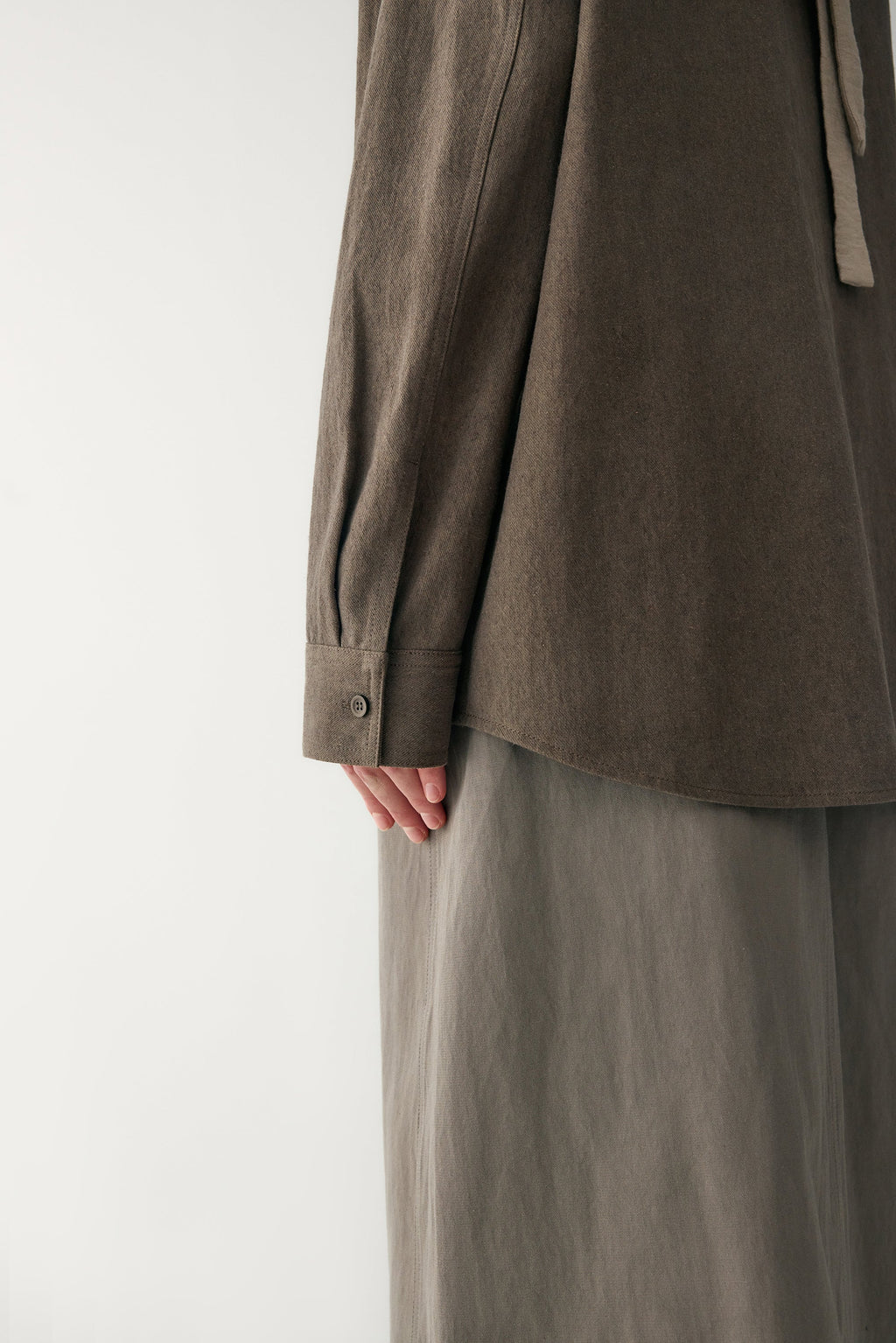 Silvia | Sobrecamisa de Algodón y Lino