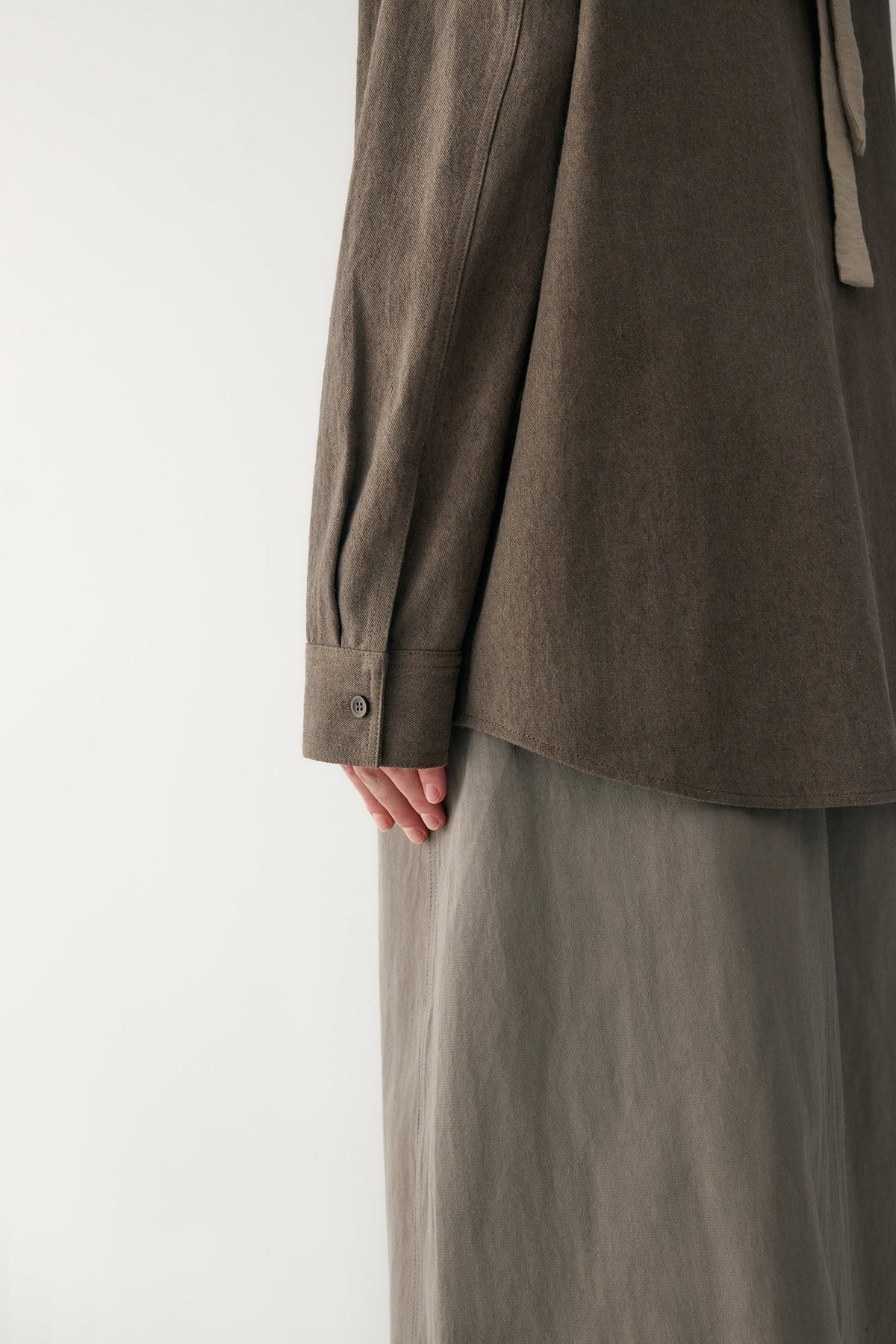 Silvia | Sobrecamisa de Algodón y Lino