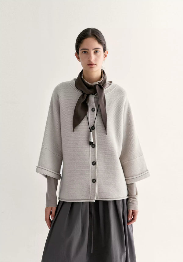 Noelia | Chaqueta de Lana con Corte Estructurado