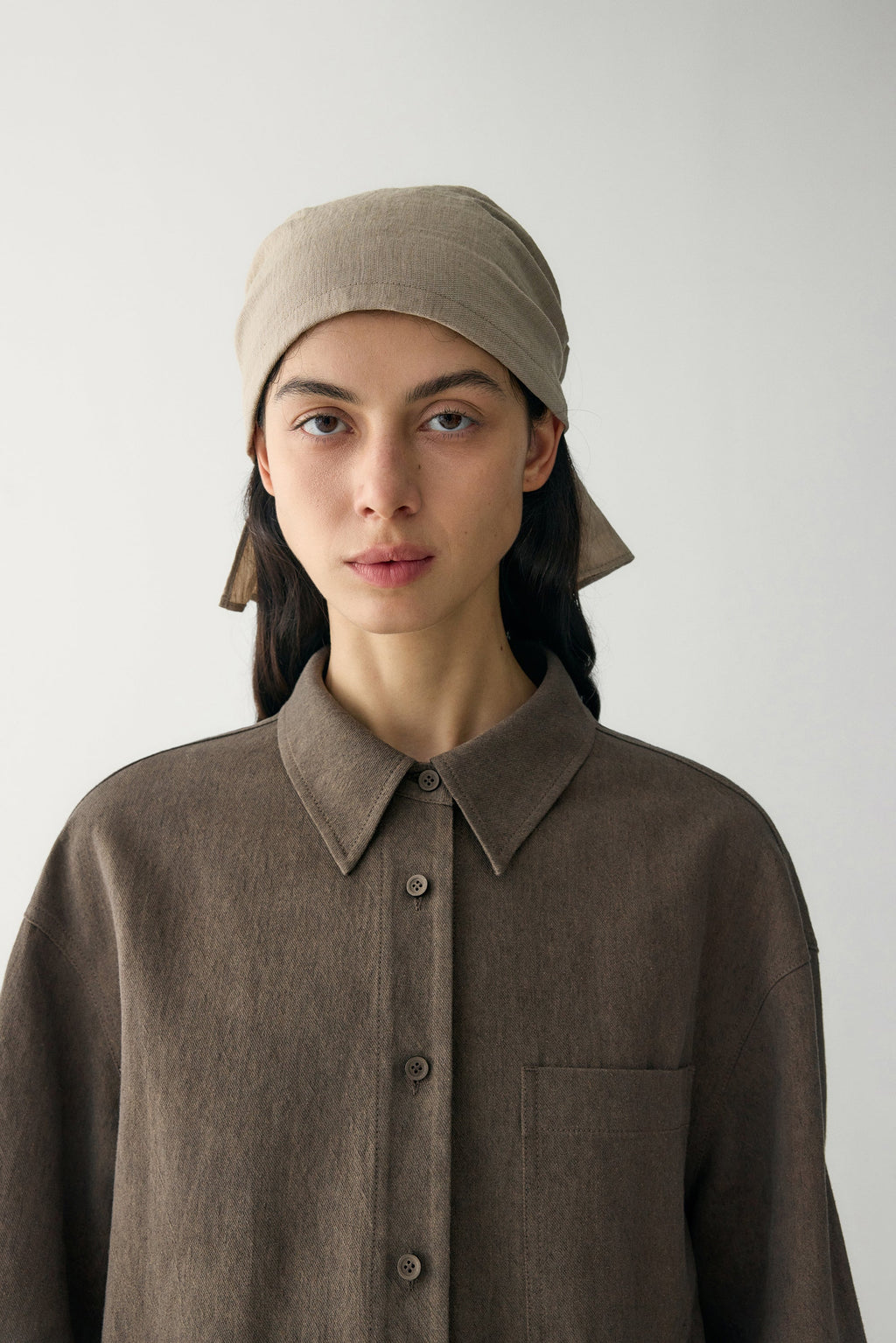 Silvia | Sobrecamisa de Algodón y Lino