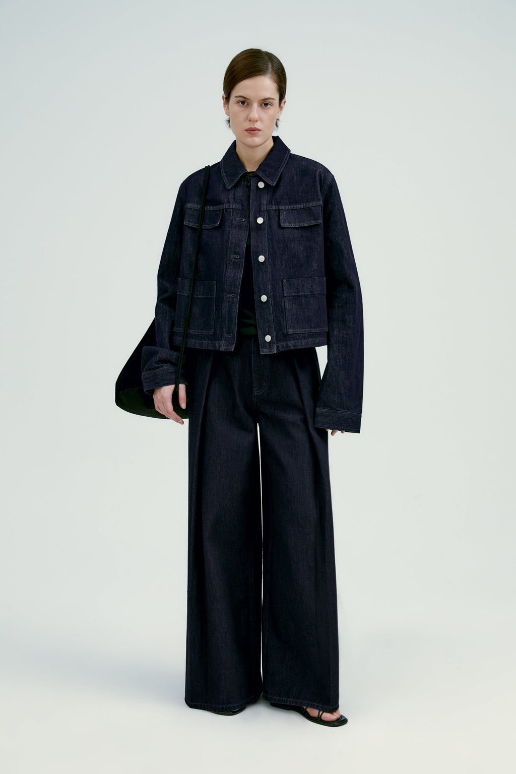 Alicia | Cazadora Vaquera de Corte Oversize