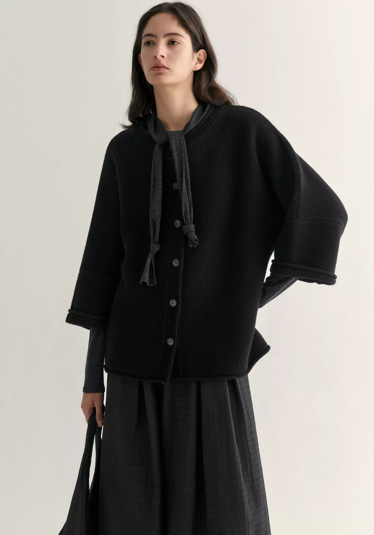Noelia | Chaqueta de Lana con Corte Estructurado