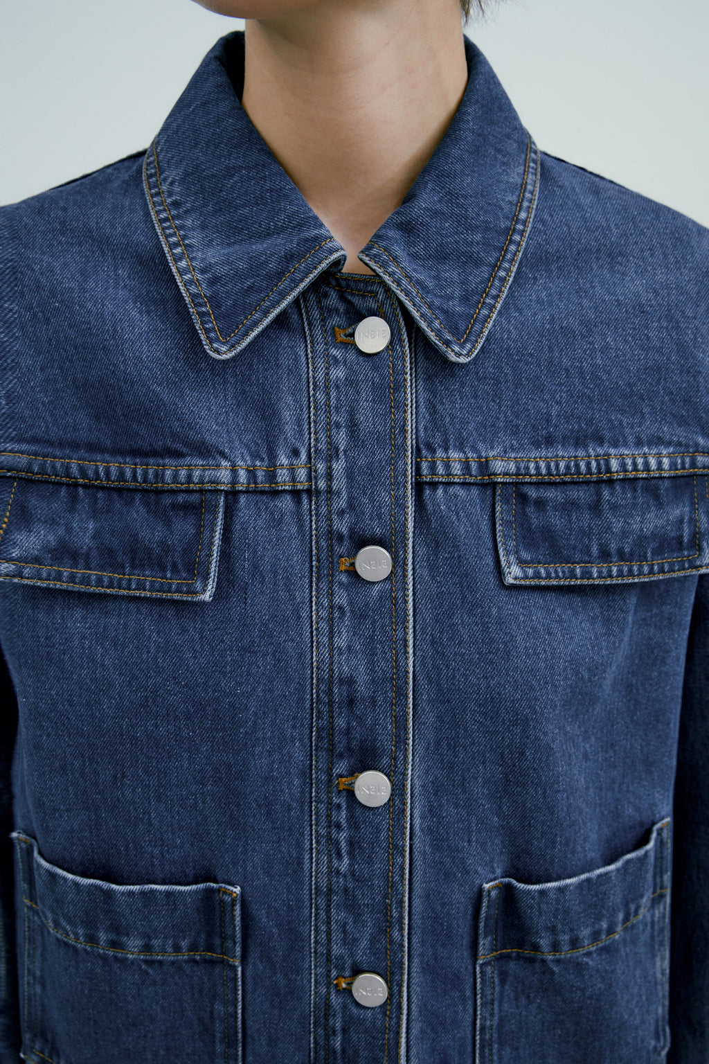 Alicia | Cazadora Vaquera de Corte Oversize