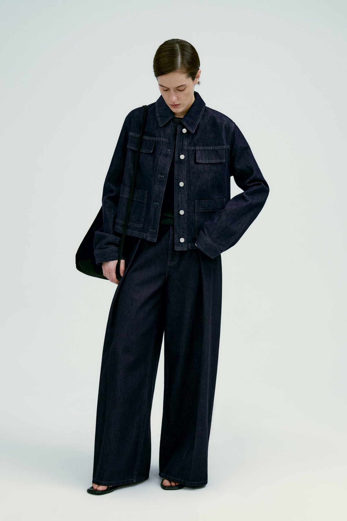 Alicia | Cazadora Vaquera de Corte Oversize