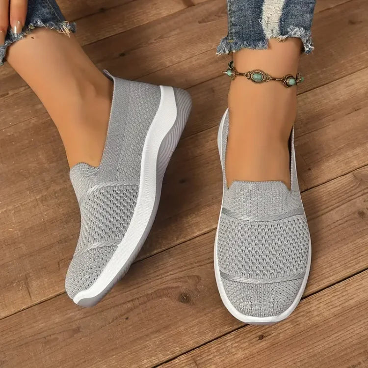 Cintia | Zapatillas Sin Cordones con Plataforma Amortiguada