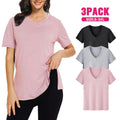 Selena | Pack de 3 Camisetas de Cuello Pico
