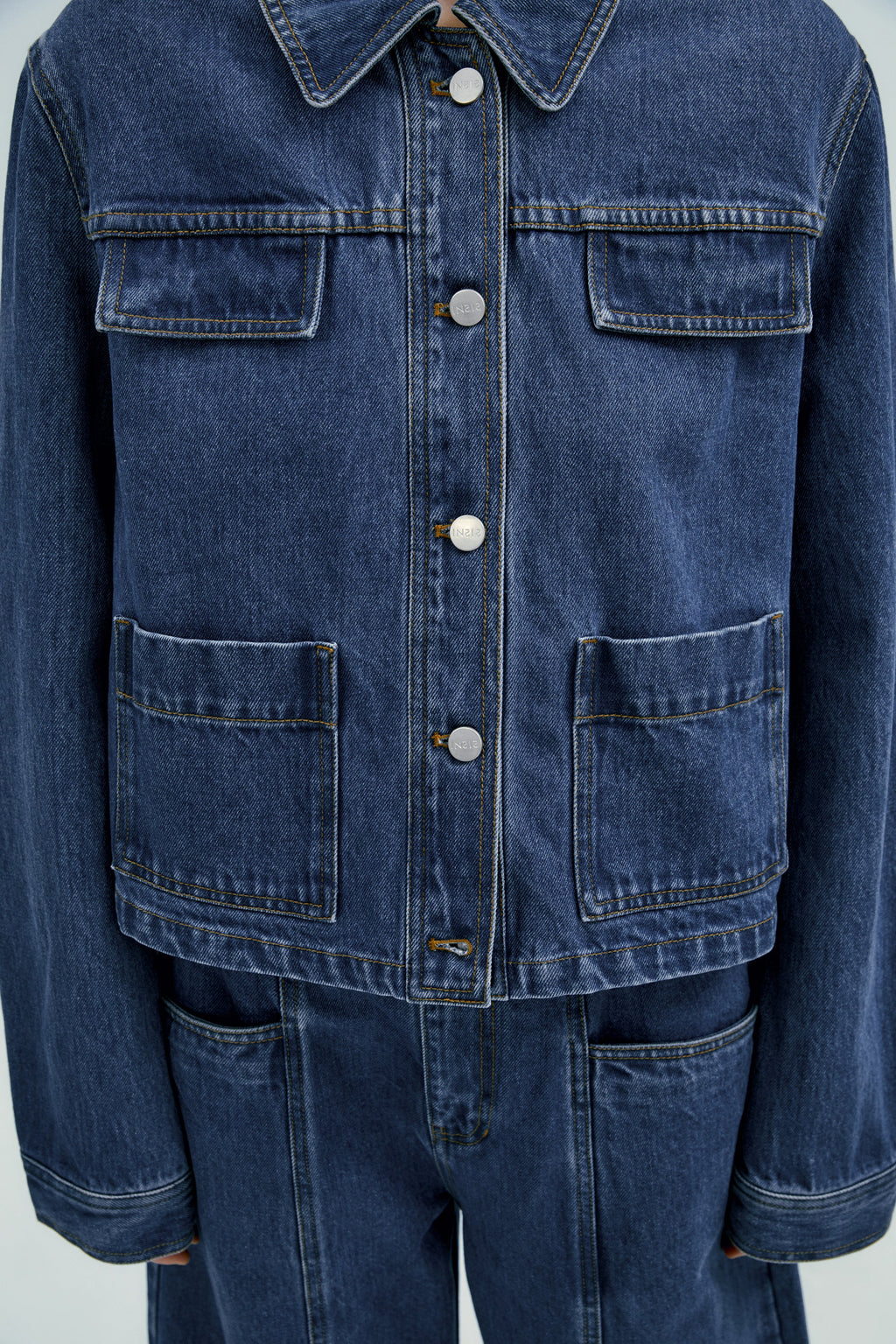 Alicia | Cazadora Vaquera de Corte Oversize