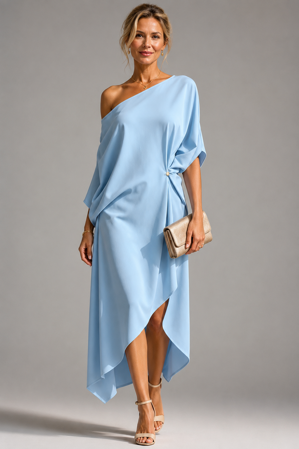 Camila | Vestido Asimétrico de Tirantes