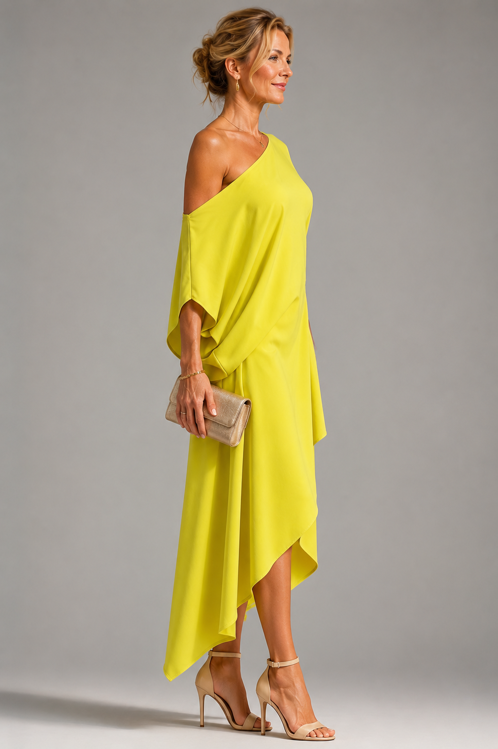 Camila | Vestido Asimétrico de Tirantes