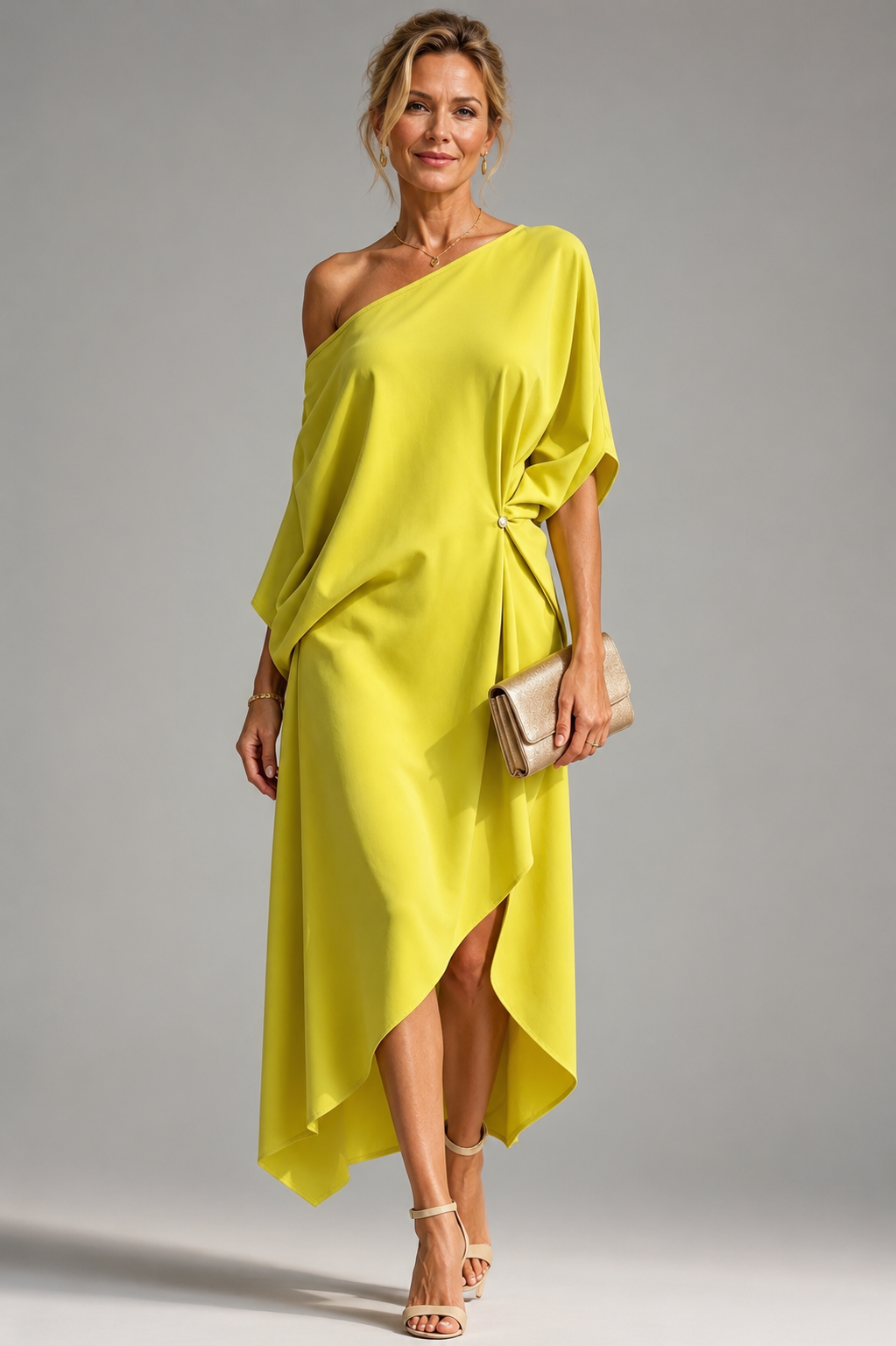 Camila | Vestido Asimétrico de Tirantes