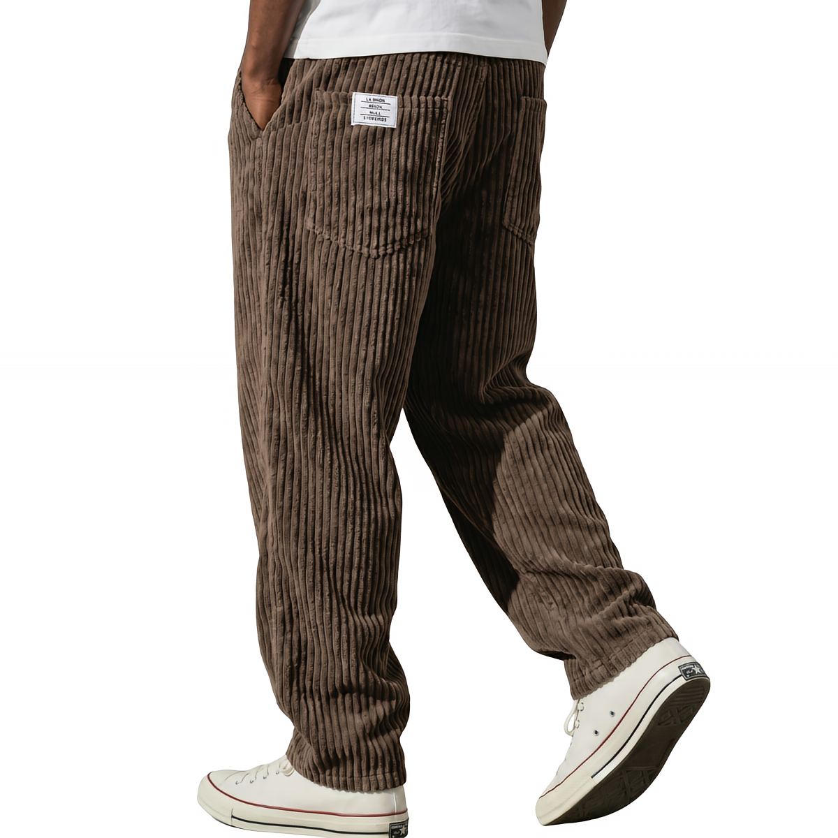 Marcos | Pantalón de Pana con Cintura Elástica