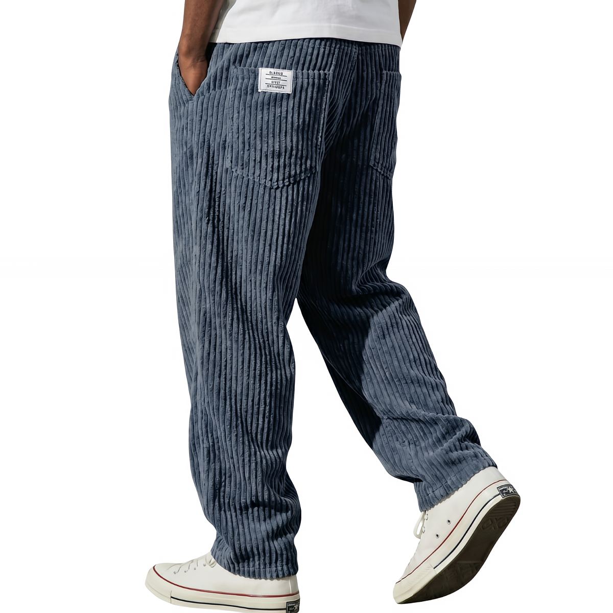 Marcos | Pantalón de Pana con Cintura Elástica