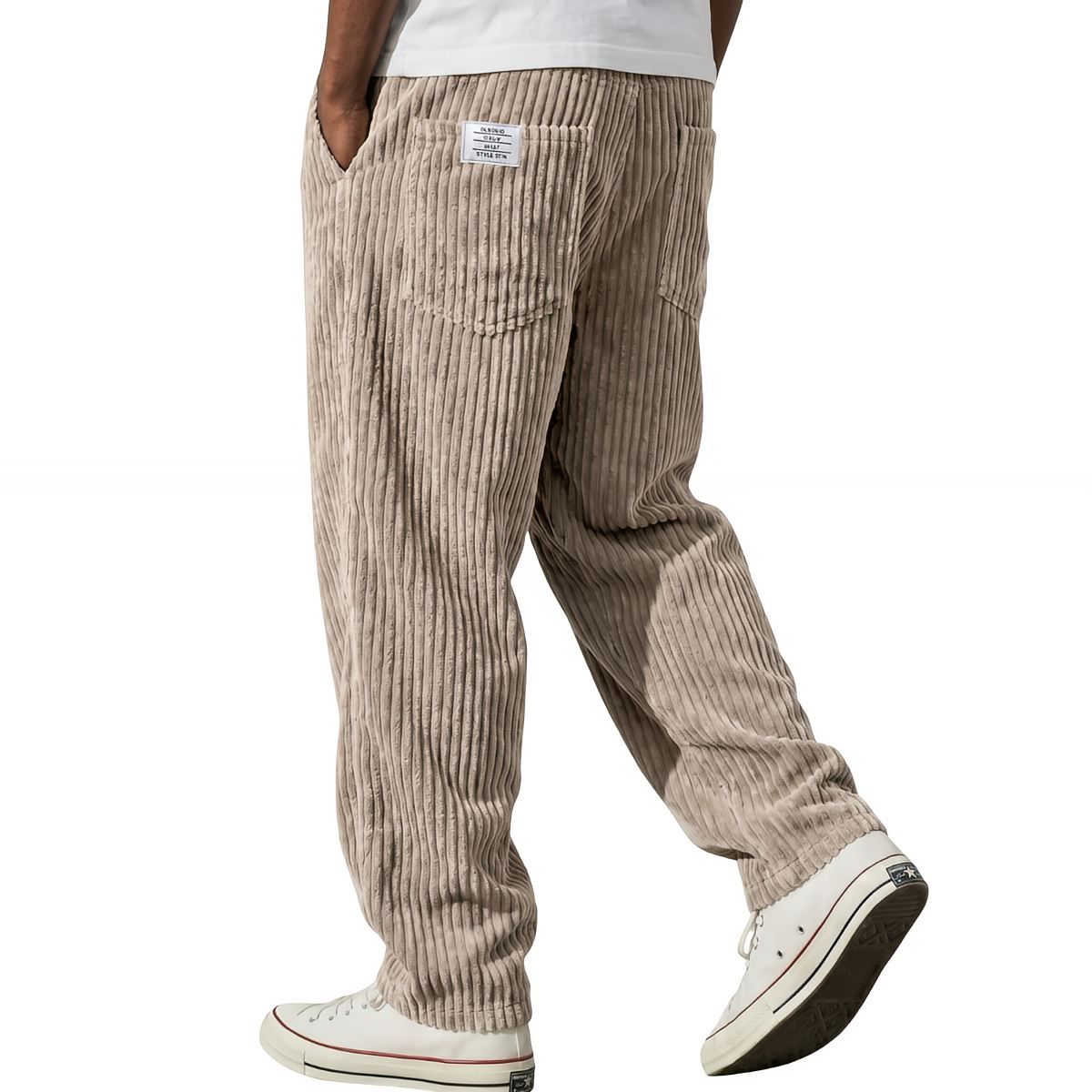Marcos | Pantalón de Pana con Cintura Elástica