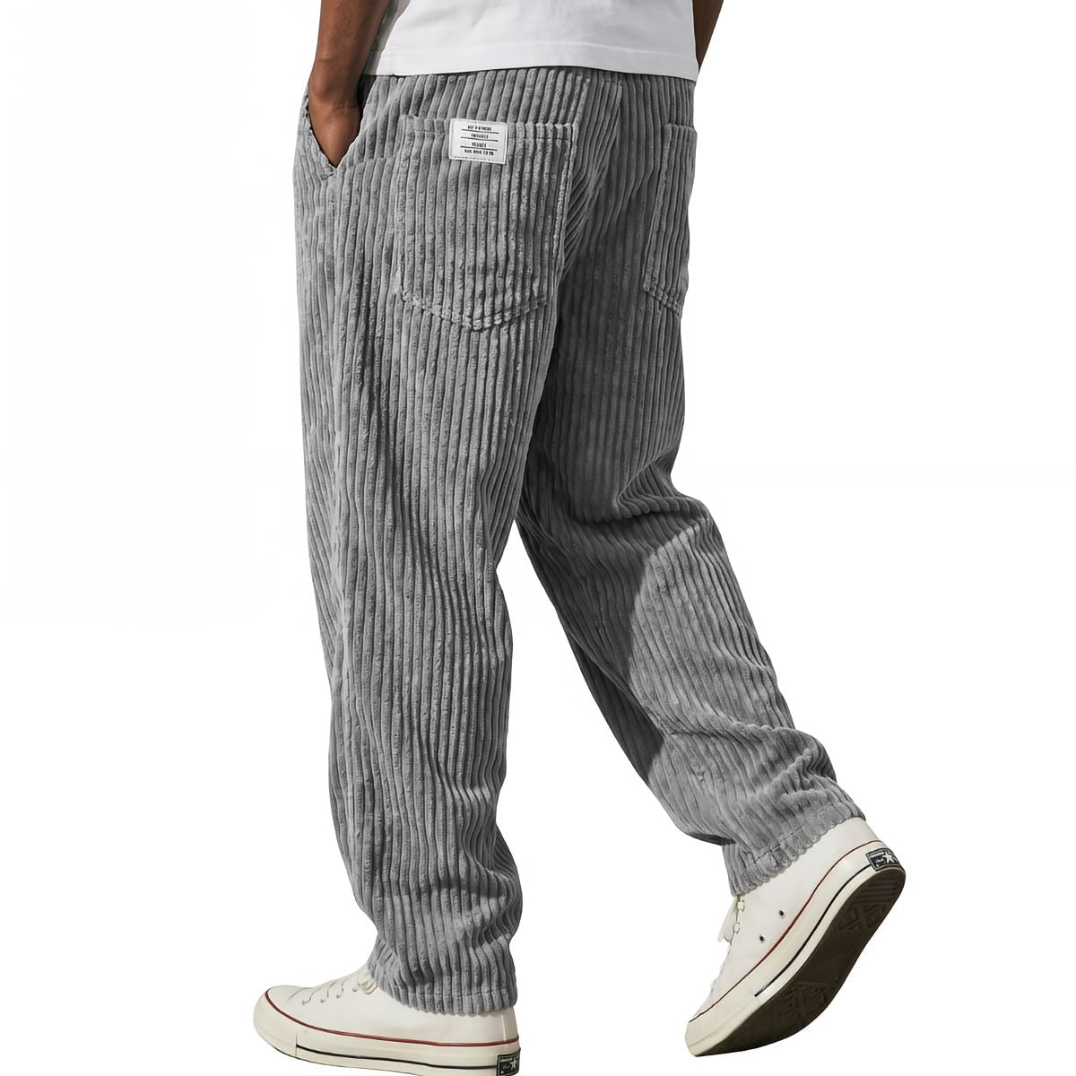 Marcos | Pantalón de Pana con Cintura Elástica