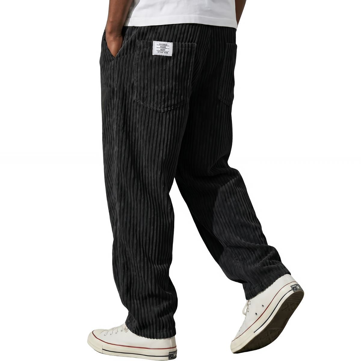 Marcos | Pantalón de Pana con Cintura Elástica
