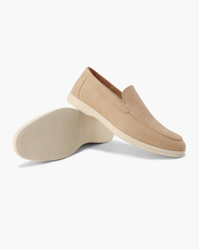 Álvaro | Mocasines de Ante Hombre con Plantilla Acolchada