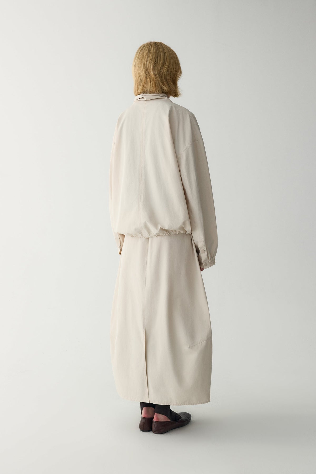 Sonia | Chaqueta Utility Oversize de Manga Corta