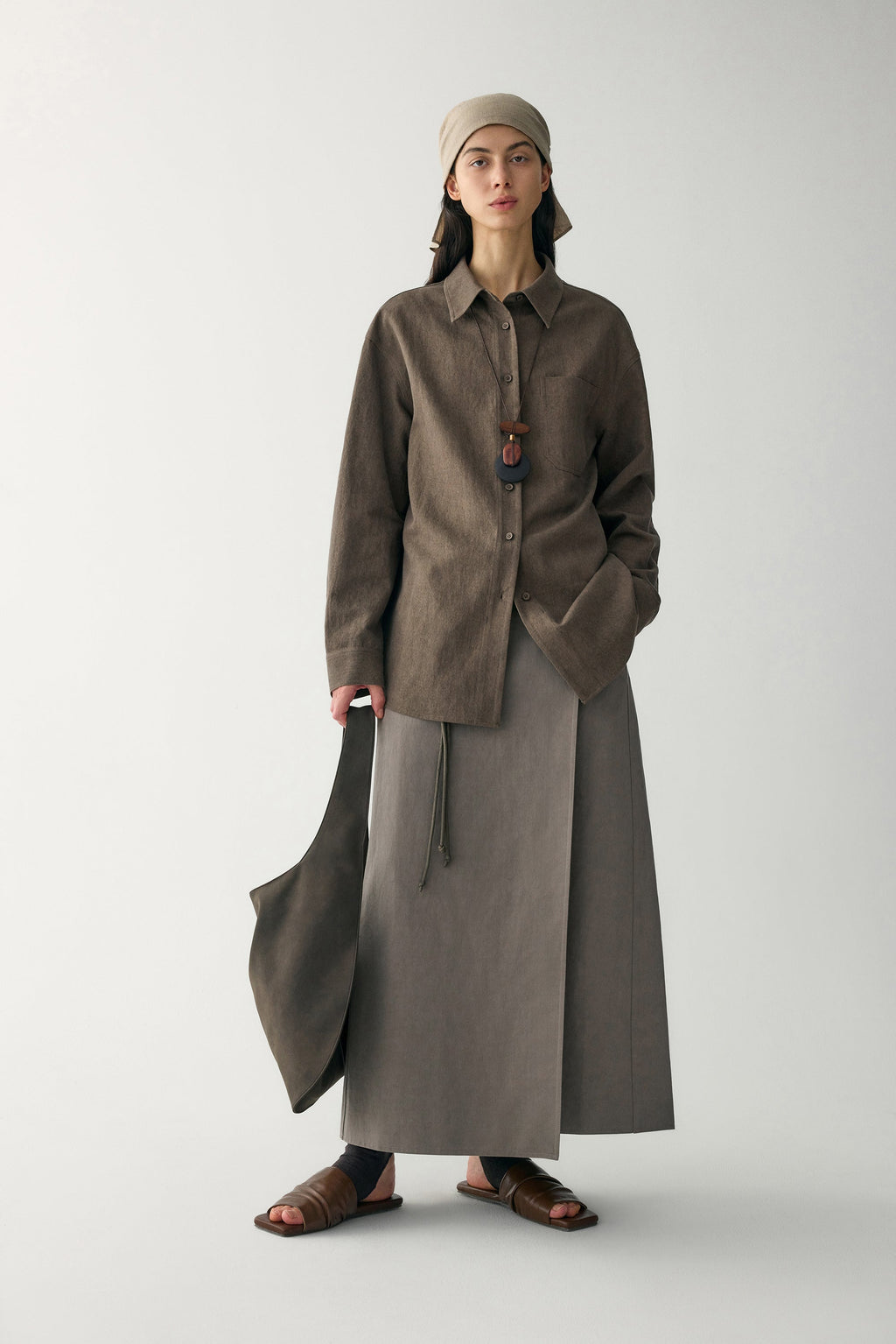 Silvia | Sobrecamisa de Algodón y Lino