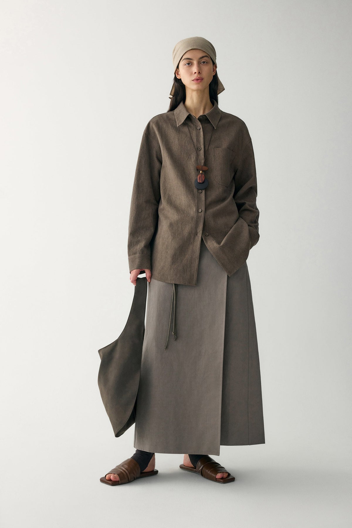 Silvia | Sobrecamisa de Algodón y Lino