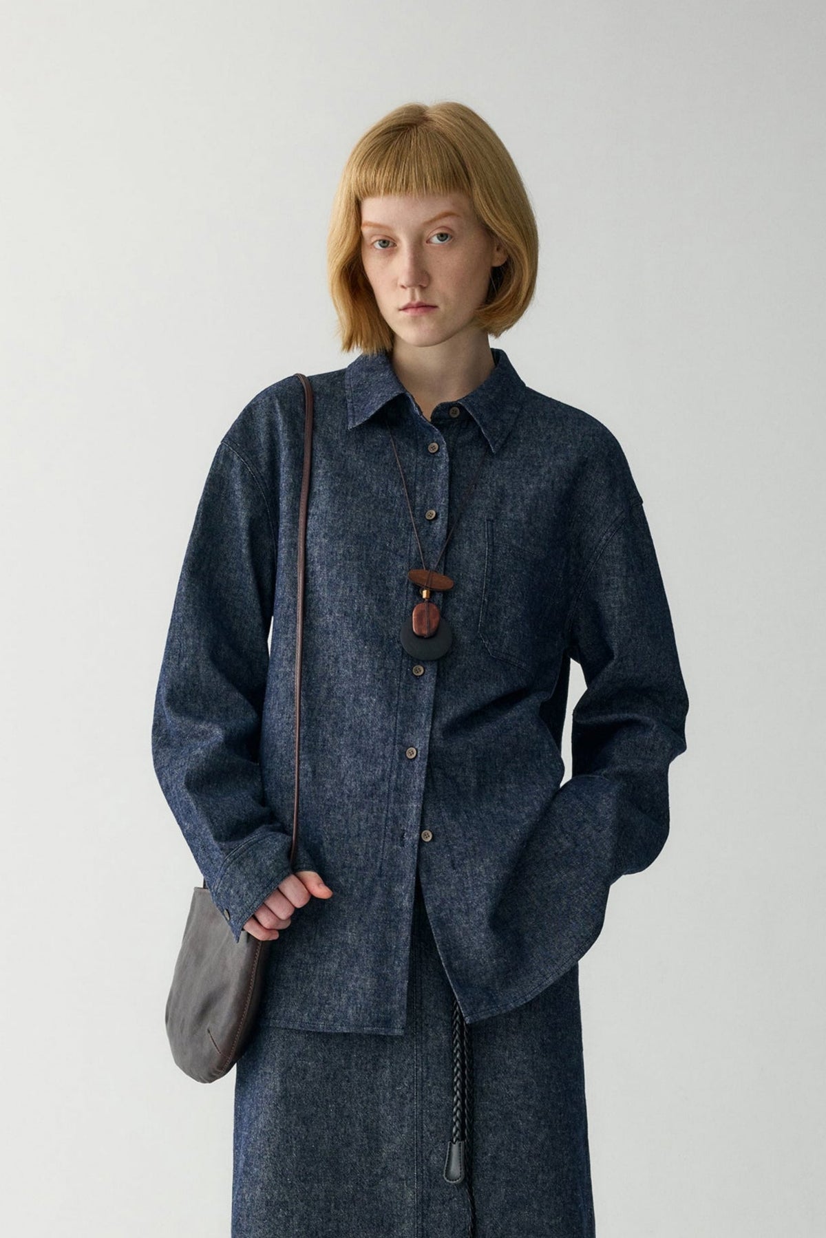 Silvia | Sobrecamisa de Algodón y Lino