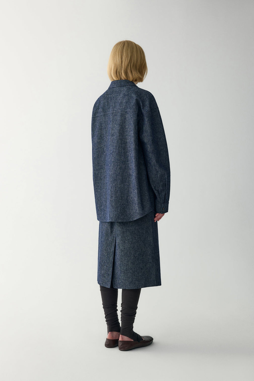 Silvia | Sobrecamisa de Algodón y Lino