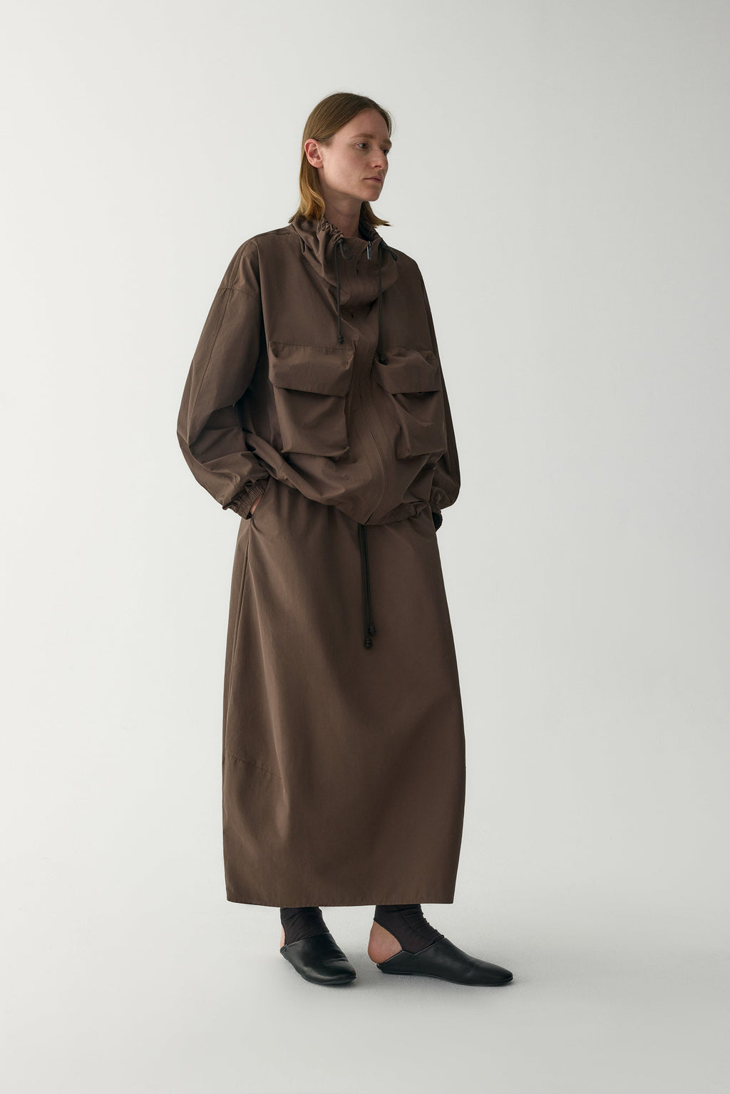 Sonia | Chaqueta Utility Oversize de Manga Corta