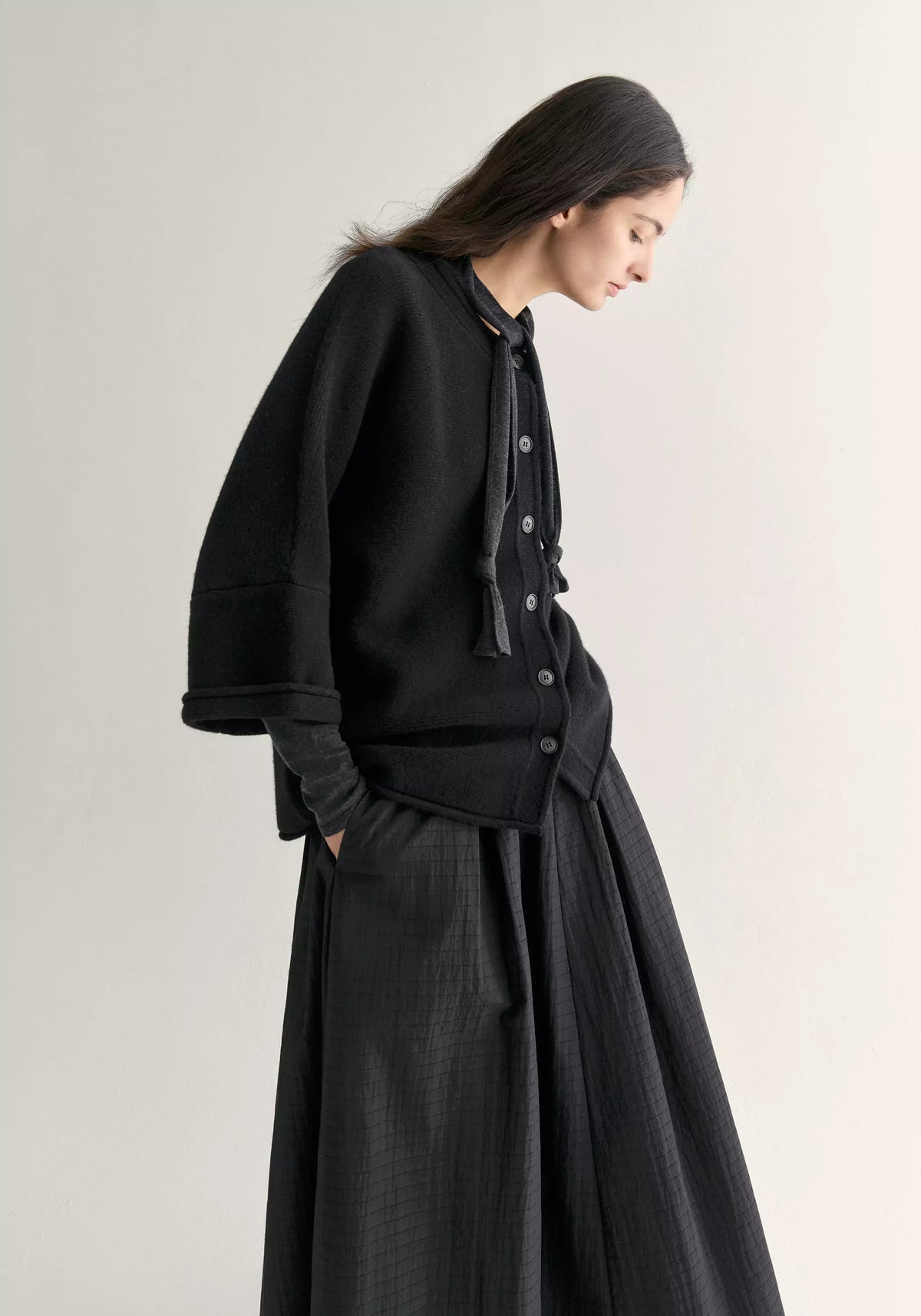 Noelia | Chaqueta de Lana con Corte Estructurado