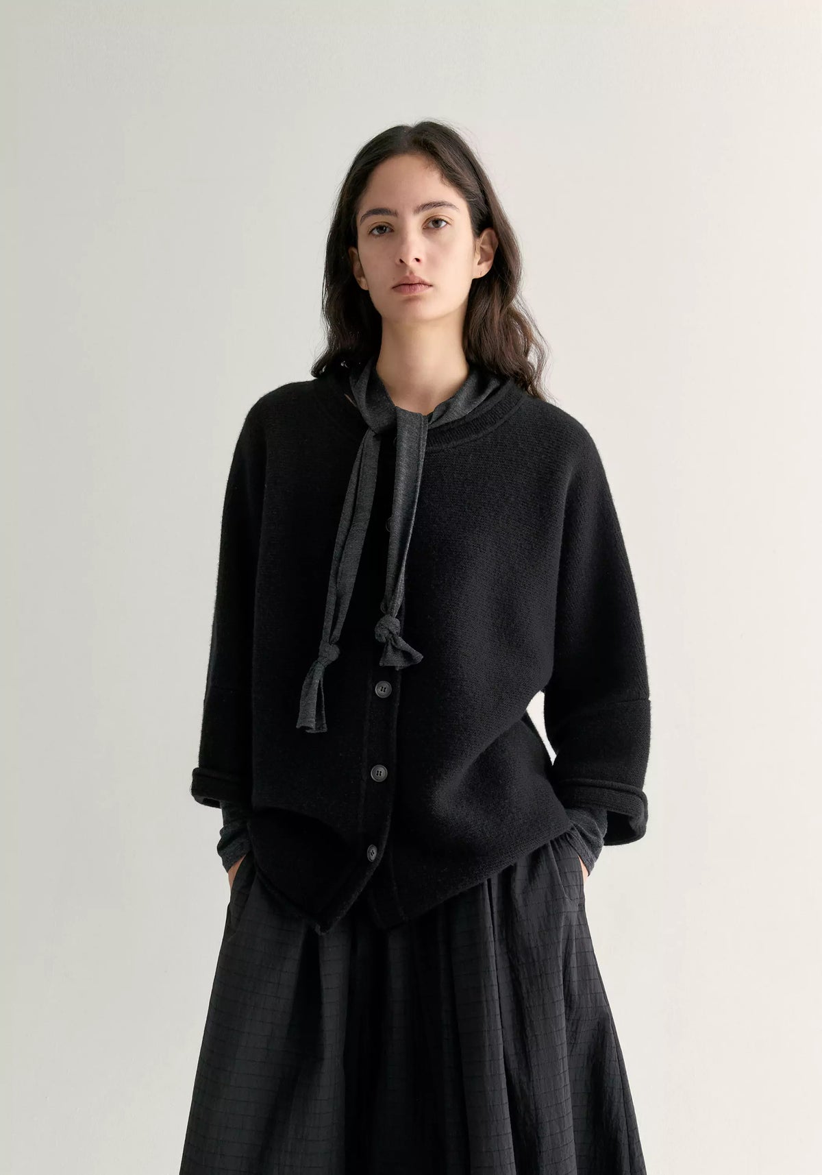 Noelia | Chaqueta de Lana con Corte Estructurado