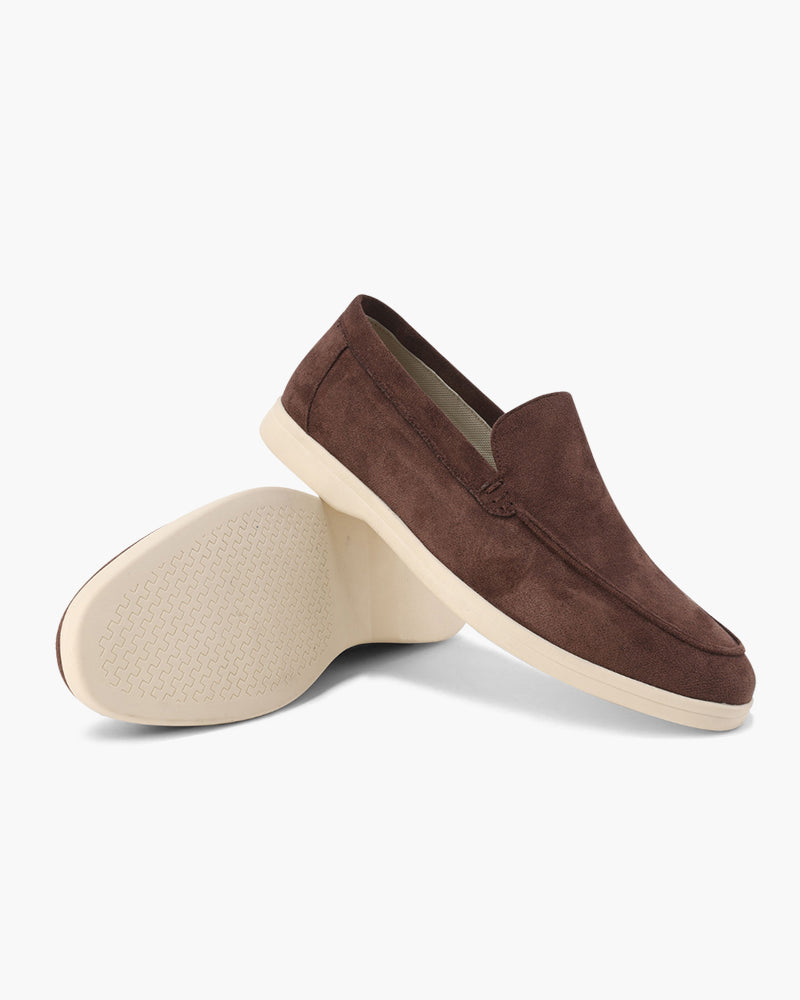 Álvaro | Mocasines de Ante Hombre con Plantilla Acolchada