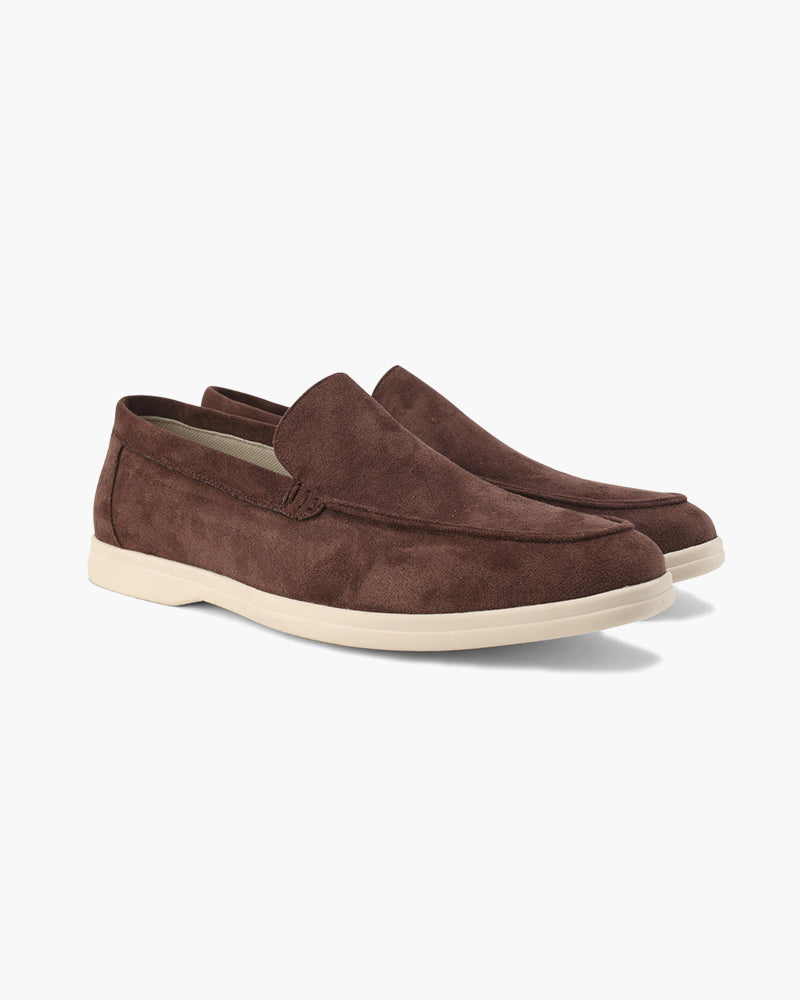 Álvaro | Mocasines de Ante Hombre con Plantilla Acolchada