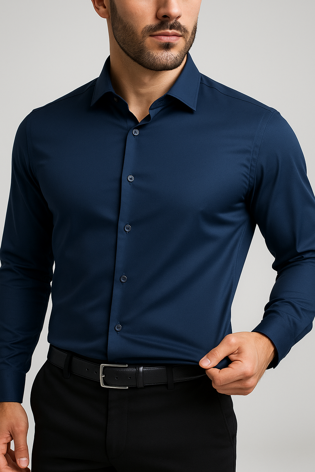 Hugo | Camisa Elástica Antiarrugas de Vestir