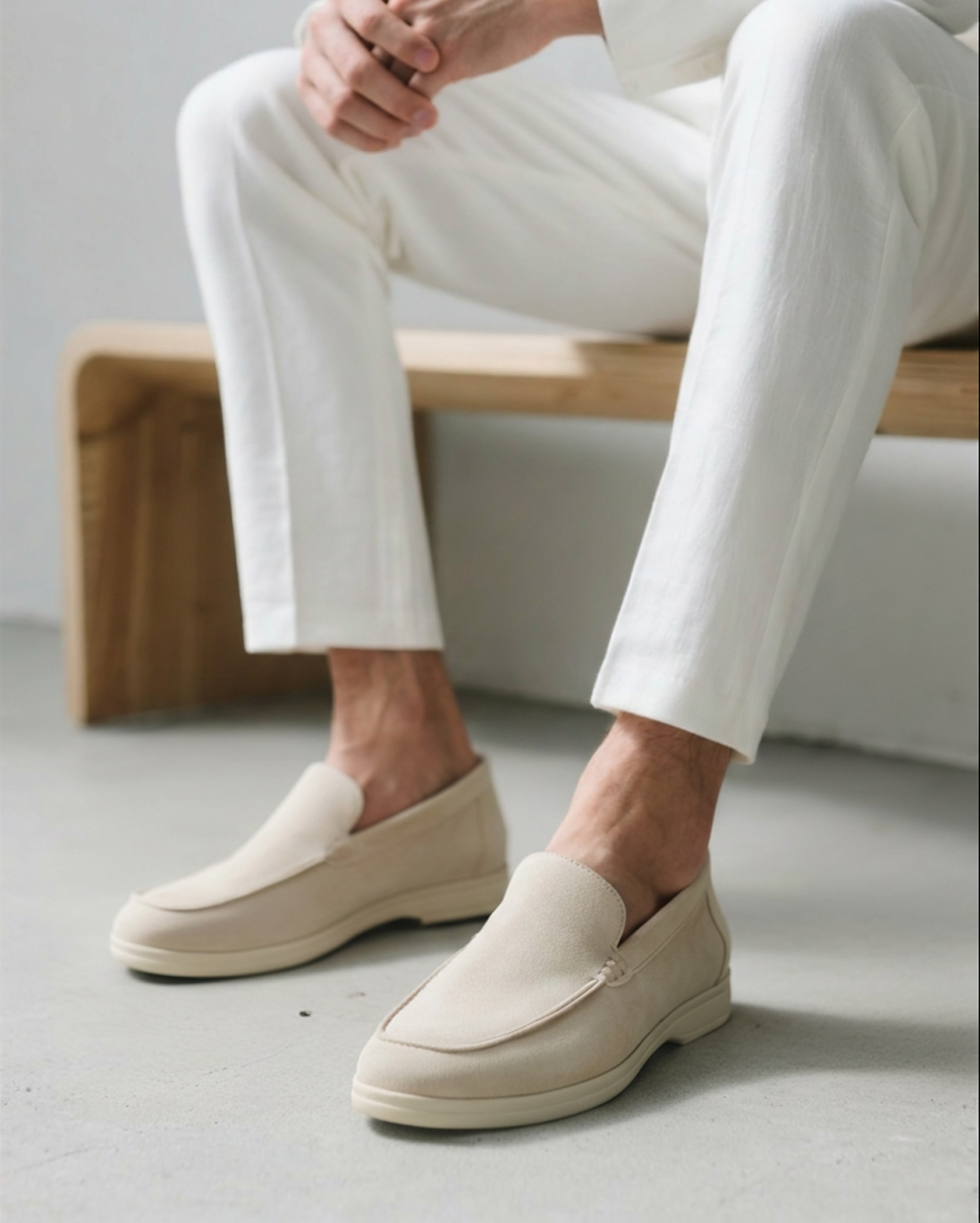 Álvaro | Mocasines de Ante Hombre con Plantilla Acolchada