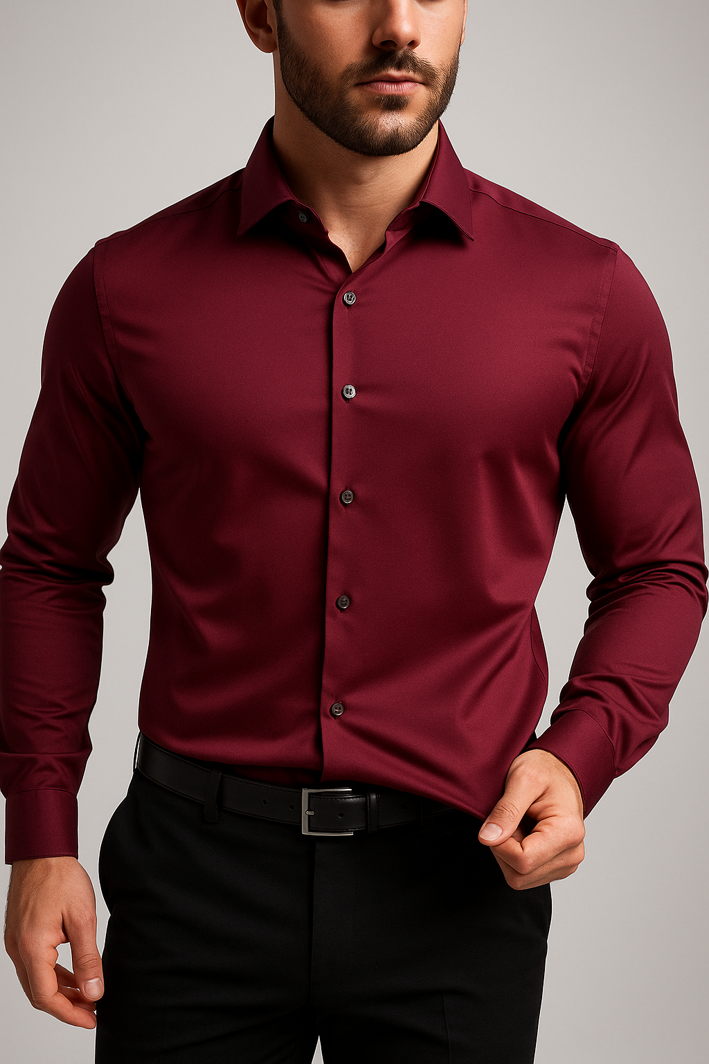 Hugo | Camisa Elástica Antiarrugas de Vestir
