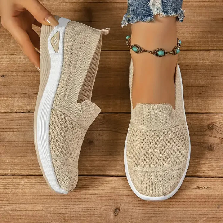 Cintia | Zapatillas Sin Cordones con Plataforma Amortiguada