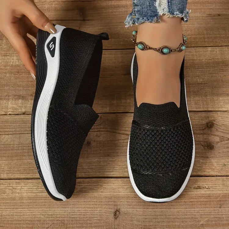 Cintia | Zapatillas Sin Cordones con Plataforma Amortiguada