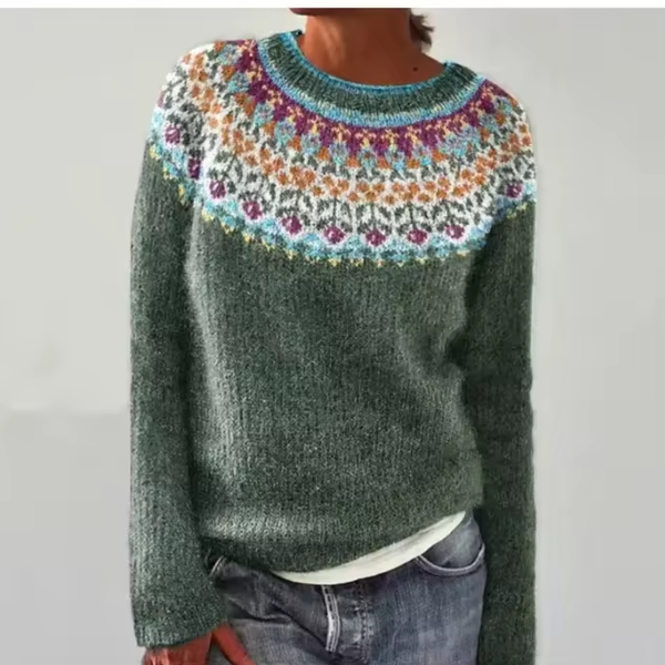 Sol | Jersey de Punto Suave Estilo Vintage