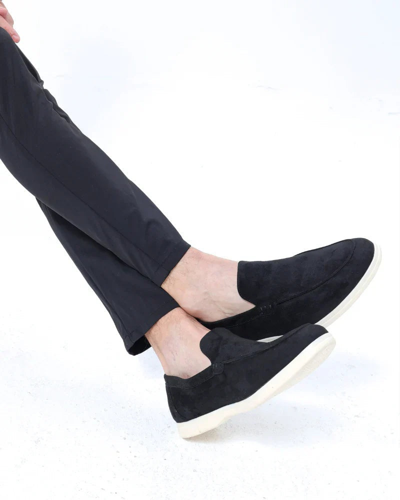 Gonzalo | Mocasines Casuales Sin Cordones Hombre Ante