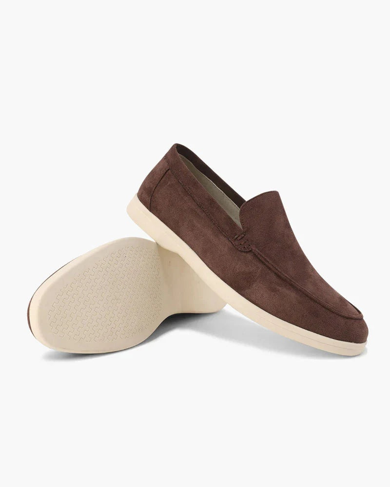Gonzalo | Mocasines Casuales Sin Cordones Hombre Ante