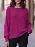 Margarita | Jersey Holgado de Punto con Cuello Redondo