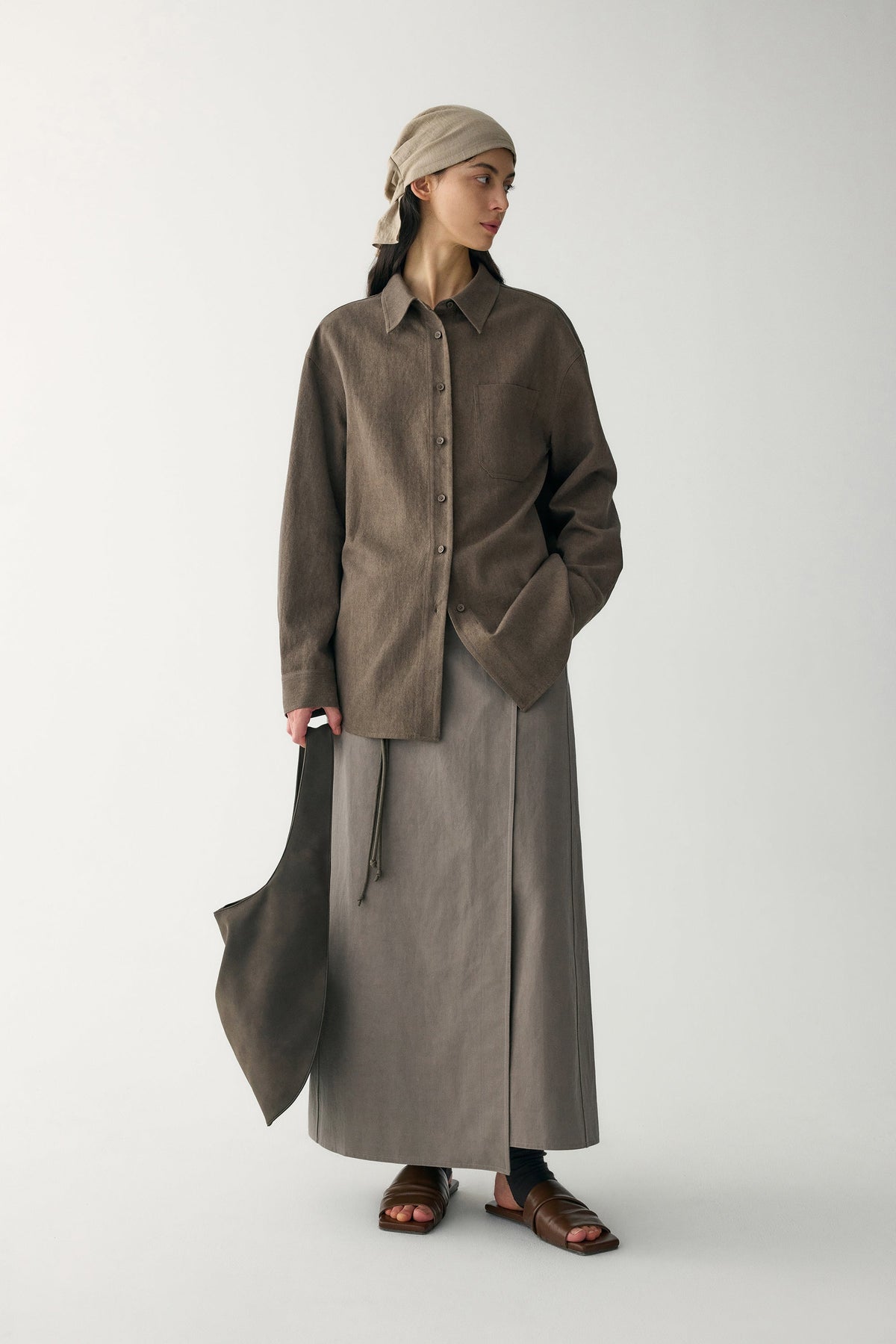 Silvia | Sobrecamisa de Algodón y Lino